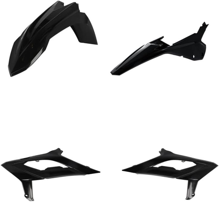 Acerbis Black Standard Plastic Body Kit (2979650001)