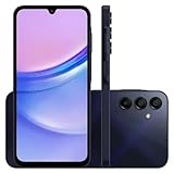 Celular samsung galaxy a15 128gb 4gb ram tela infinita de 6.5" azul