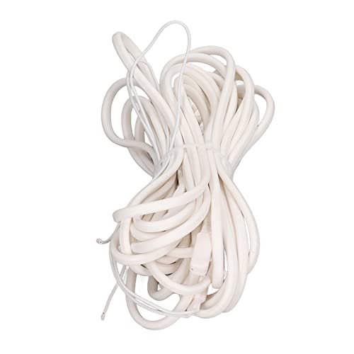 Flexman 5X8mm Rohrheizkabel, 10 m Wärmebandlänge AC220V 400W wasserdichtes Kabel zum Schutz gewerblicher und privater Wasserversorgungsrohre