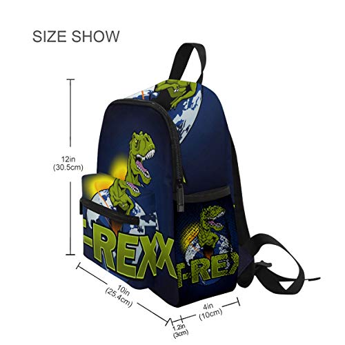 Dinosaur The Planet Toddler Backpack for Preschool Kids Boy Girls Age 3-72