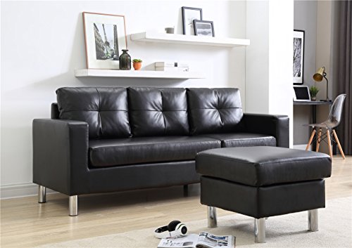 Nhi Express Braxton Sectional, Black
