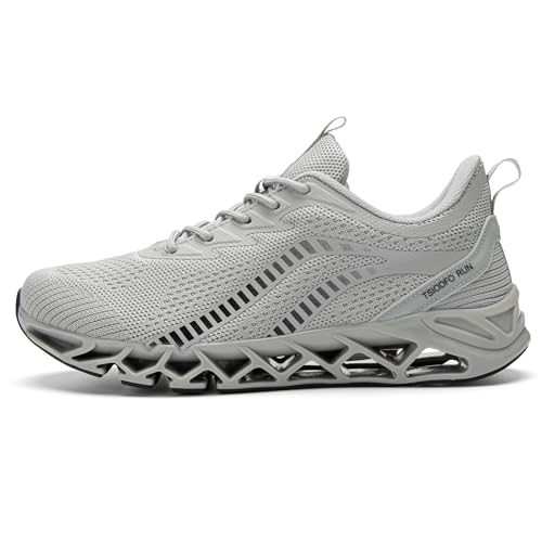 SKDOIUL Men Sport Running Shoes Mesh Breathable Trail Runners Fashion Sneakers2