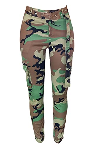 Lkous Army Fatigue Pants For Women,Women's Black Cargo Sweatpants #TOP5