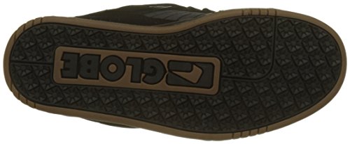 Image of Globe Fusion, Men's Skateboard Shoe, Multicoloured Black Ebony Orange, 6 US
