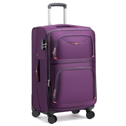 ROPLUS Softside Expandable Spinner Luggage
