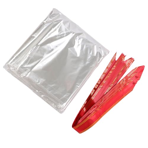 Sacs transparents de vacances 10 pièces pour cadeaux de table - 5