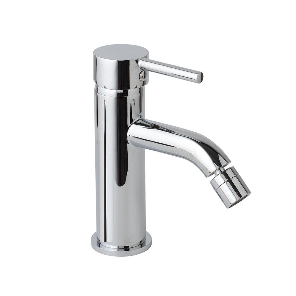 Kiamami Valentina Coppia Rubinetti Lavabo Alto Cromato Bidet Fassa