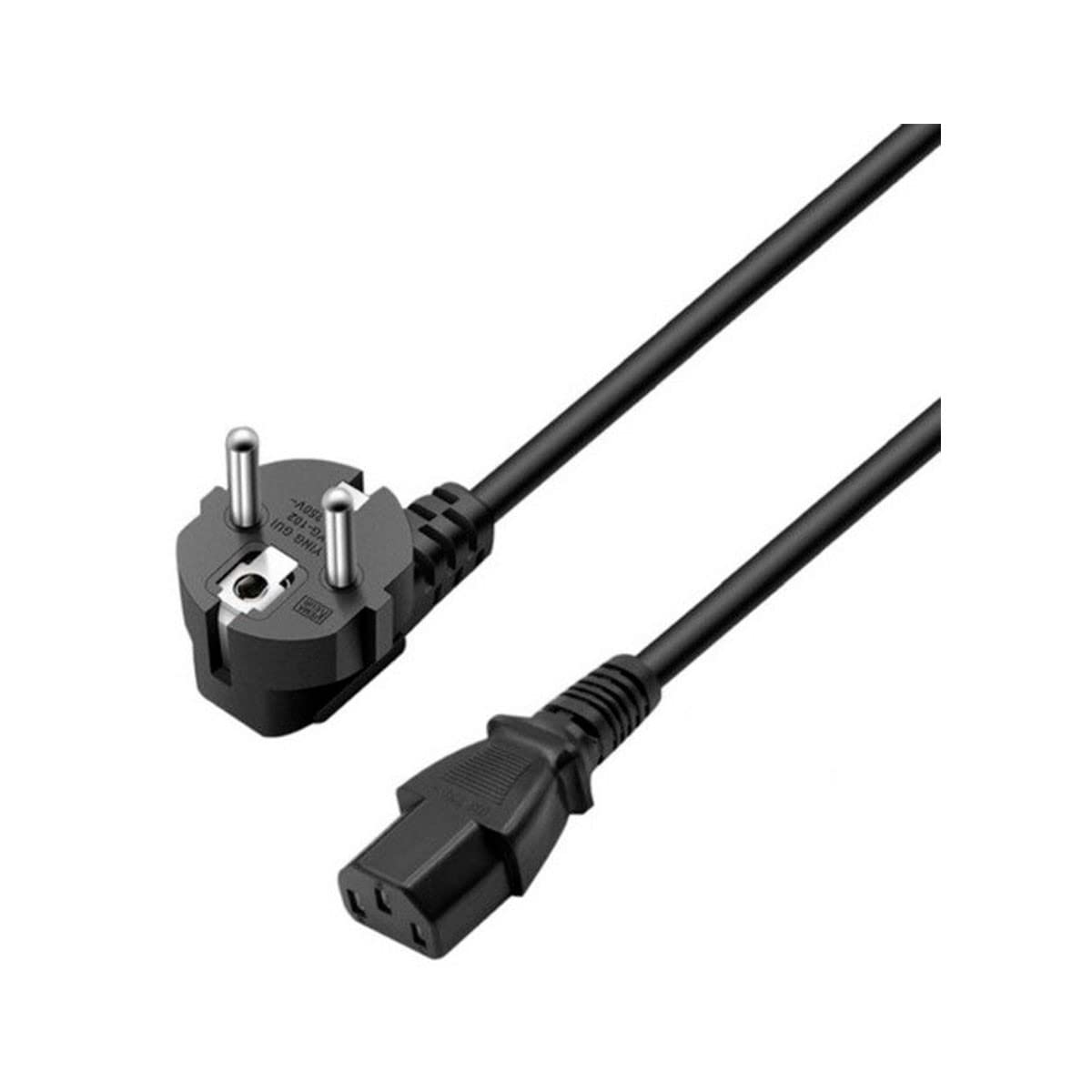 Ewent Cable alimentación 1,8m (IEC320 to C13)