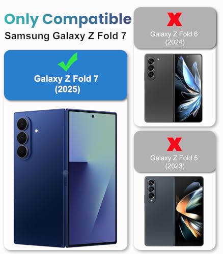 AUDOZ Magnetic Phone Case for Samsung Galaxy Z Fold 7, Fit for MagSafe - image 2