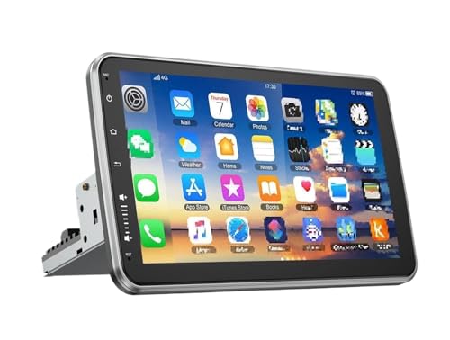 Android 13 4+64G ���C�����X Carplay Android Auto �J�[�X�e���I���W�I �V���O�� 1 DIN GPS �i�r Bluetooth �A���h���C�h�I�[�g(10 in 4G 64G AHD)