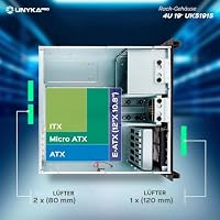 Unykach Gehäuse 4U 4329 USB Typ C, 51915, silberfarben – Ansicht 5