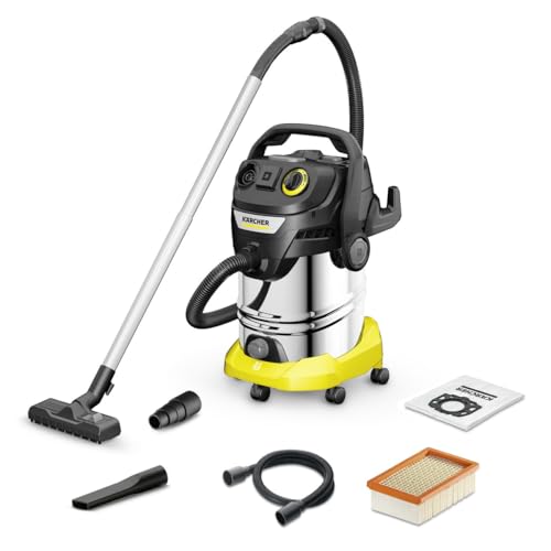 Aspirateur Professionnel Karcher KWD 6 P 1.628-486.0 – 1300W, 30L - vue 2