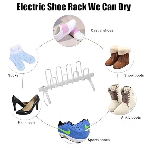 Calentador portátil para botas eléctrico para 4 zapatos miniatura 4