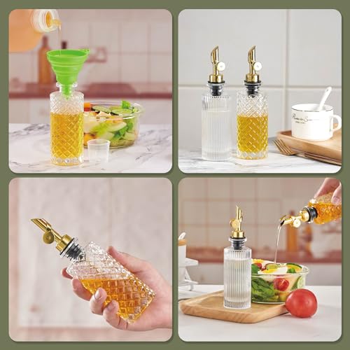 Moladri ZHIYAO005401-05-01 Glass Olive Oil Dispenser Bottle Small thumb #4