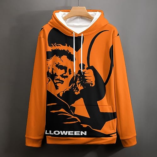 ZHANGXM Long Sleeve 3D Funny Print Hoodie Halloween Michael Myers Spring And Autumn Blouse for Unisex Sweatshirt3