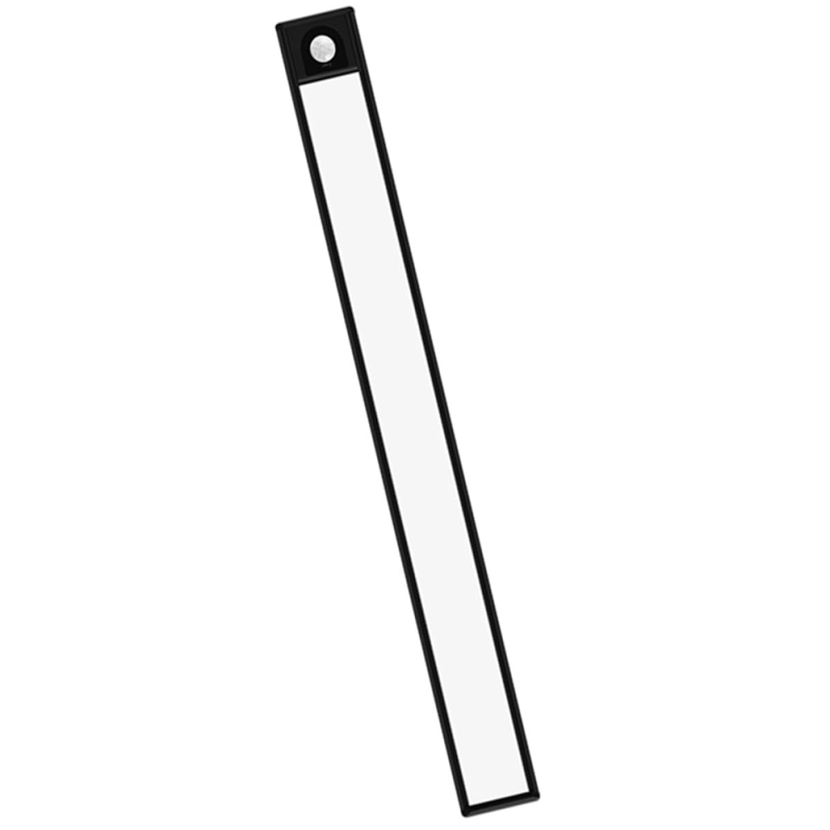 Hohopeti Éclairage LED sous Meuble 30 Cm Noir de Mouvement, Bande Lumineuse Rechargeable, Lumière Neutre pour Placard, la Cuisine, Chambre et Bureau