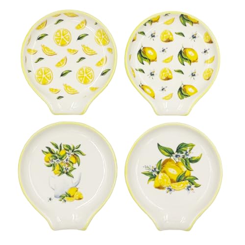 Lemon Tea Bag Holder Dish for Used Tea Bag, Spoon Rest