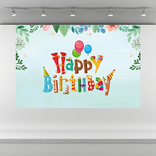 Pano de fundo para fotografia da Yanuten, padrão de aniversário, pano de fundo fotográfico para recé