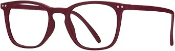 Blue Planet Blue Light Glasses for Men and Women - Bluelight Blockers for Men and Women, Square Frame Computer Gaming Glasses