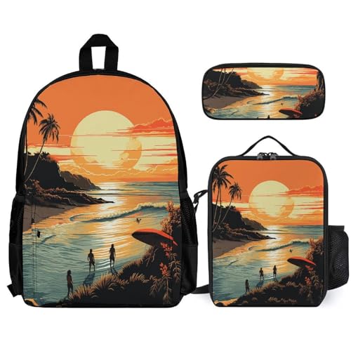 Sac à dos avec boîte à déjeuner intégrée pour organiser repas et ordinateur portable