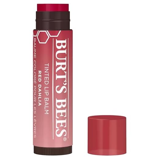 Burts Bees Tinted Lip Balm Red Dahlia