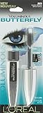 L'Oreal Paris Voluminous Butterfly Mascara, Black Brown [869] 0.22 oz (Pack of 2)