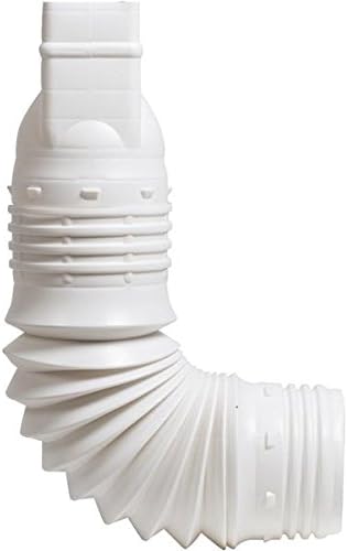 Flex-A-Spout 5 " Plastic White