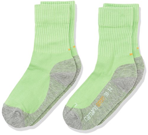 Camano Kinder-Sportsocke Calcetines, Verde (Green Flash 0080), 31-34 cm para Niños