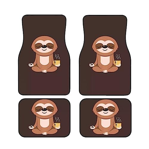 Tapis de sol de voiture contre la poussi&egrave;re et la salet&eacute; tenace lot de 4