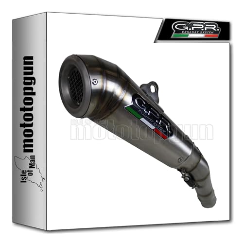 Pot d'échappement GPR Powercone Evo Acier robuste pour CF Moto 700 CL-X ADV 2025