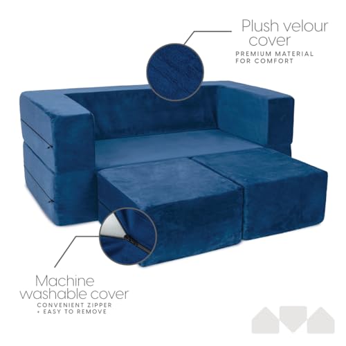 image for Milliard Kids Couch - Modular Kids Sofa for Toddler and Baby Playroom/