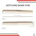 Styling Gear #140 Large Barber Hair Comb Parting Braiding Wide Tooth Comb Beard Comb Hair Cutting 1 Piece