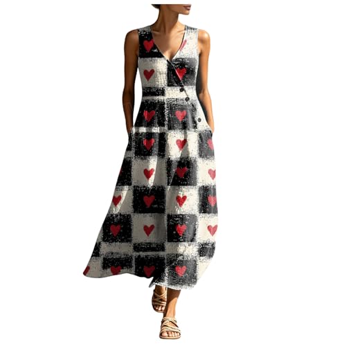 Robe d'été femme plage fluide fleurie col V chic et asymétrique
