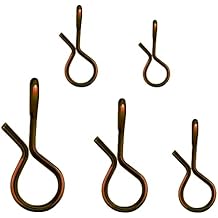 EUPHENG Micro Fishing Connector Tackles, Lightweight High Strength Fly Swivels Snaps to Reduce Line Twist for Fly Fishing Flies Tippet Leaders