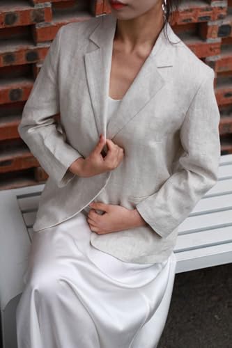Veste en lin pour dîner décontracté et smoking d'été chic - 3
