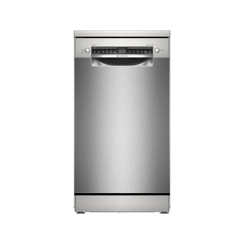 Bosch SPS4EMI61F, Serie 4, Lavavajillas 45 cm, Colocación libre, Acero inoxidable