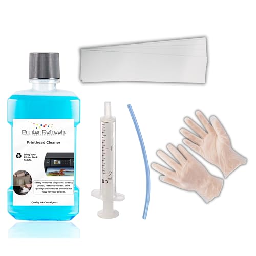 Printer Refresh Ltd - Blocked Printhead Cleaner And Unblocker Kit - Blocked Printer Nozzle Cleaning - Compatible With Epson Printers