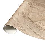 Mohawk Elite Sheet Vinyl Flooring in Boho Beige Oak | 8'6'W x 20'L Roll | Easy DIY Friendly Installation | Durable/Waterproof/Dent Resistant | (170 SQFT)
