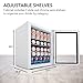 Whynter BR-091WS, 90 Can Capacity Stainless Steel Beverage Refrigerator with Lock