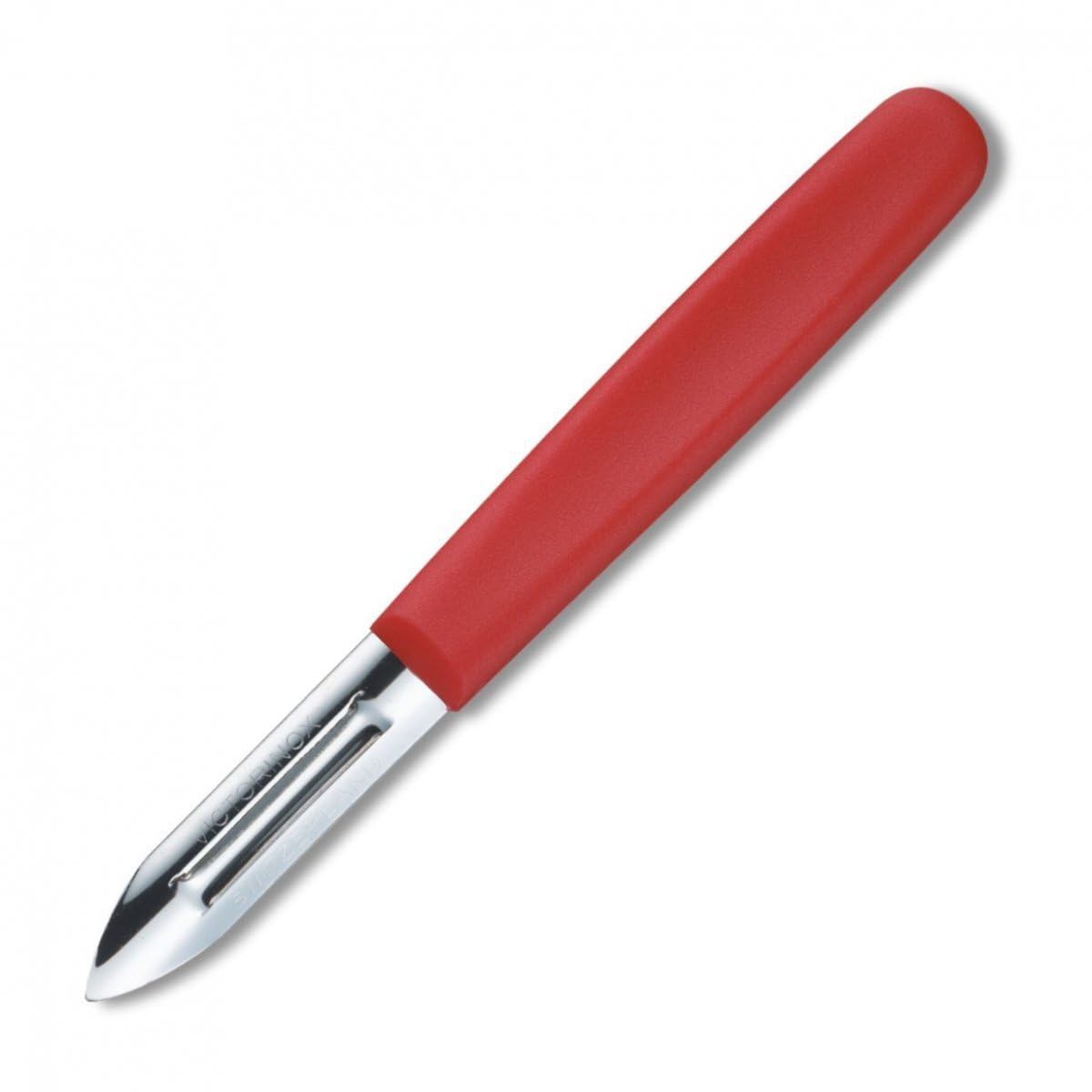 5.0201 Potato Peeler, Double Edge, Nylon, red