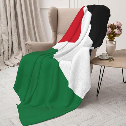 Couverture drapeau de la Palestine en textile premium super doux et durable