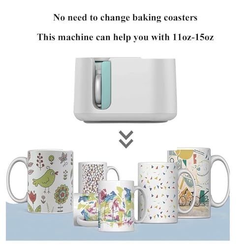 Prensa Térmica Automática para Tazas, Rotación Completa miniatura 4