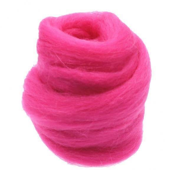 CALANDIS™ 5x10g Handmade Wool Top Fibre Roving for Needle Felting Materials Rose Red | Roving Wool & Fibers | Spinning & Felting | Needlecrafts & Yarn-image-31