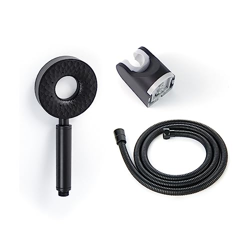 Accessoires noir et douchette blanche pour résoudre le manque de pression