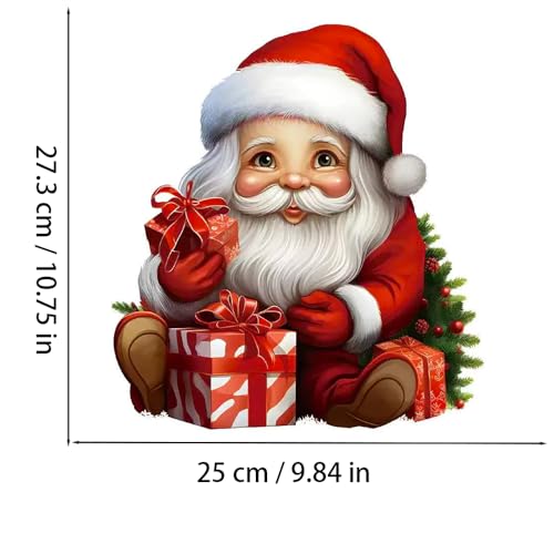 Vinilo Decorativo Santa Claus Rojo y Blanco miniatura 6