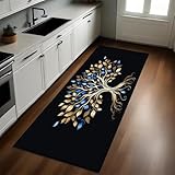 【Tapis de cuisine Dimensions】: 40 x 120 cm, Ce tapis de cuisine antidérapant s’adapte à tous les styles d’intérieur et apporte une touche décorative moderne. Idéal pour la cuisine, le plan de travail et les zones à fort passage, il améliore à la fois l’esthétique et le confort au quotidien