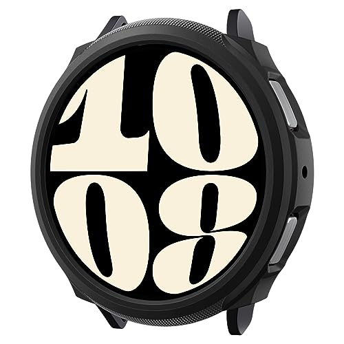 Spigen Liquid Air Designed for Samsung Galaxy Watch 6 40mm Case Flexible Lightweight TPU Cover (2023) - Matte Black