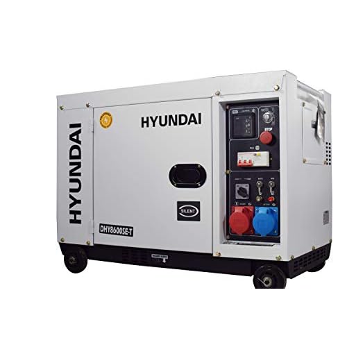 HYUNDAI HY-DHY8600SE-T Generador Diésel Insonorizado Full Power