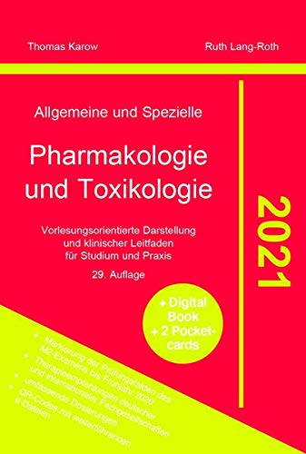Preisvergleich Produktbild Allgemeine und Spezielle Pharmakologie und Toxikologie 2021