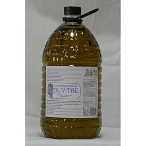 OLIVITAE. Extra Vierge Olijfolie 5 liter, traditionele landbouw, intense smaak, Toledo, Spanje.
